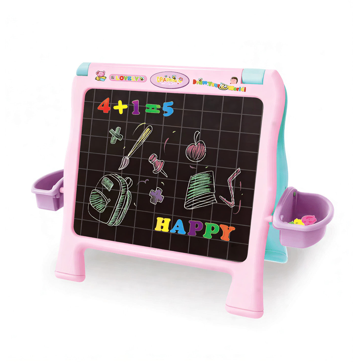 2-in-1 Writing & Drawing Board for Kids